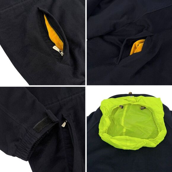 Loro Piana Men's 100% Cashmere Icer Field Parka Borneo Olympics Navy Blue XXL - Picture 6 of 16